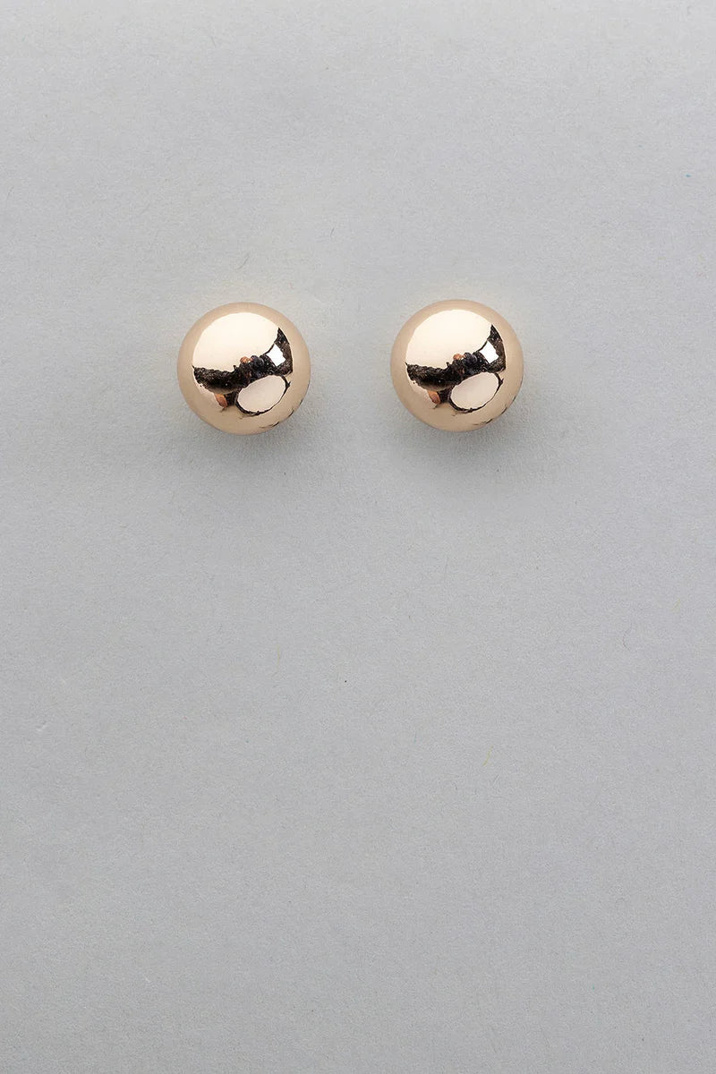 Bead Studs Örhänge - Guld