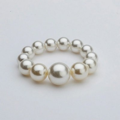 Big pearl elastic bracelet