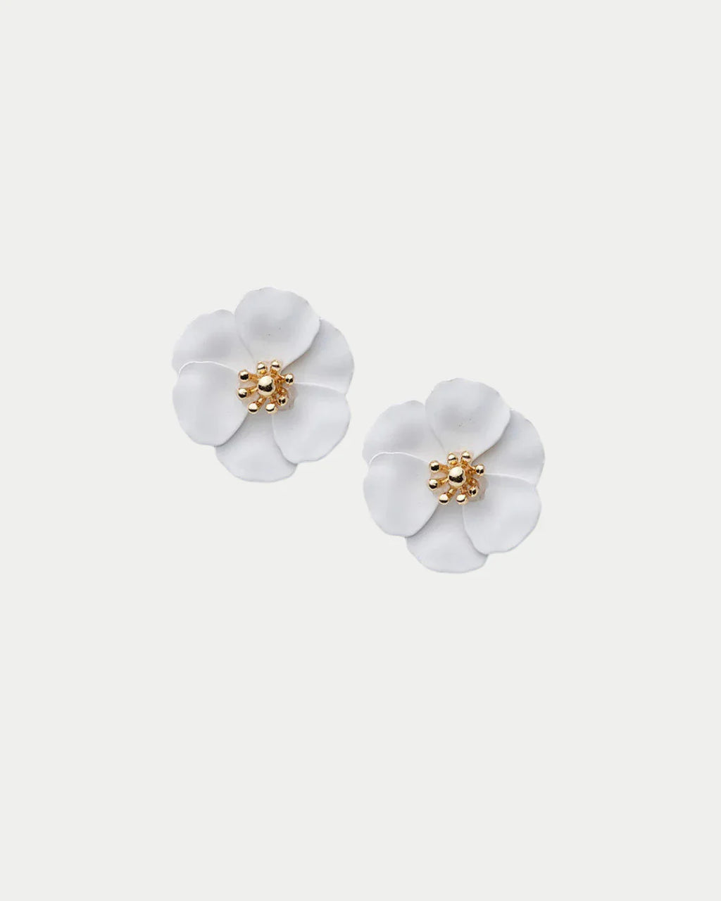 Flower small earrings