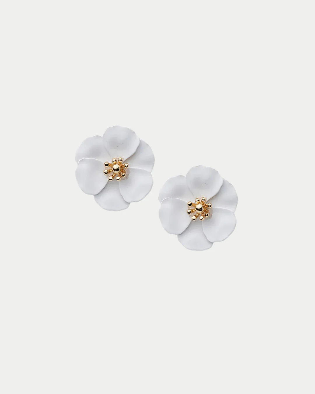 Flower small earrings