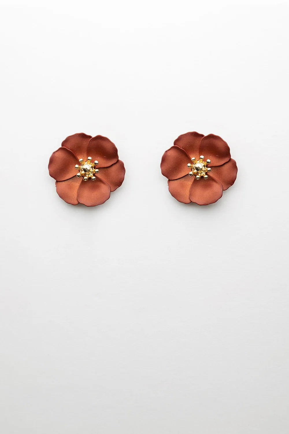Flower small earrings