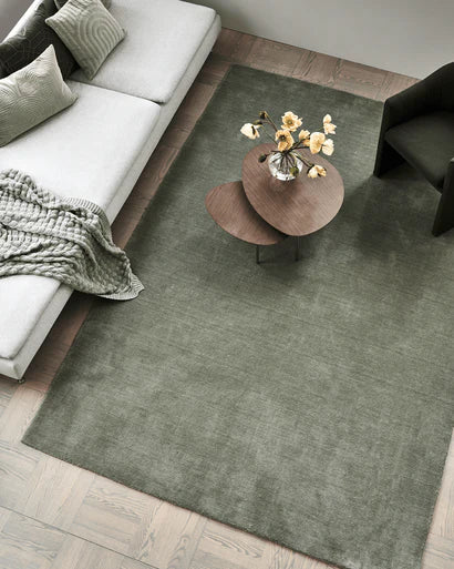 Solid Ullmatta Grön