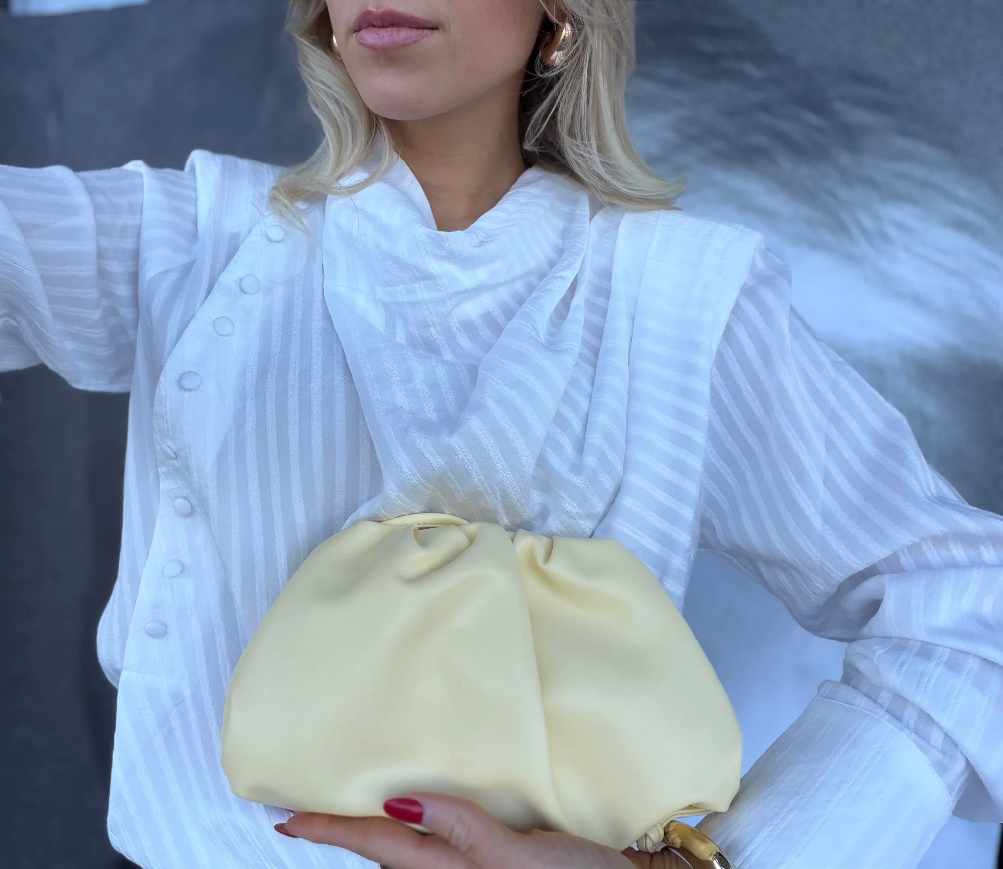 Dumpling bag Light Yellow