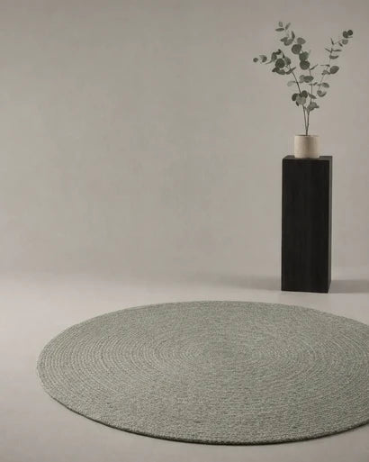 Matta Merino Rund Grön