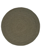 Matta Merino Rund Mörkgrön