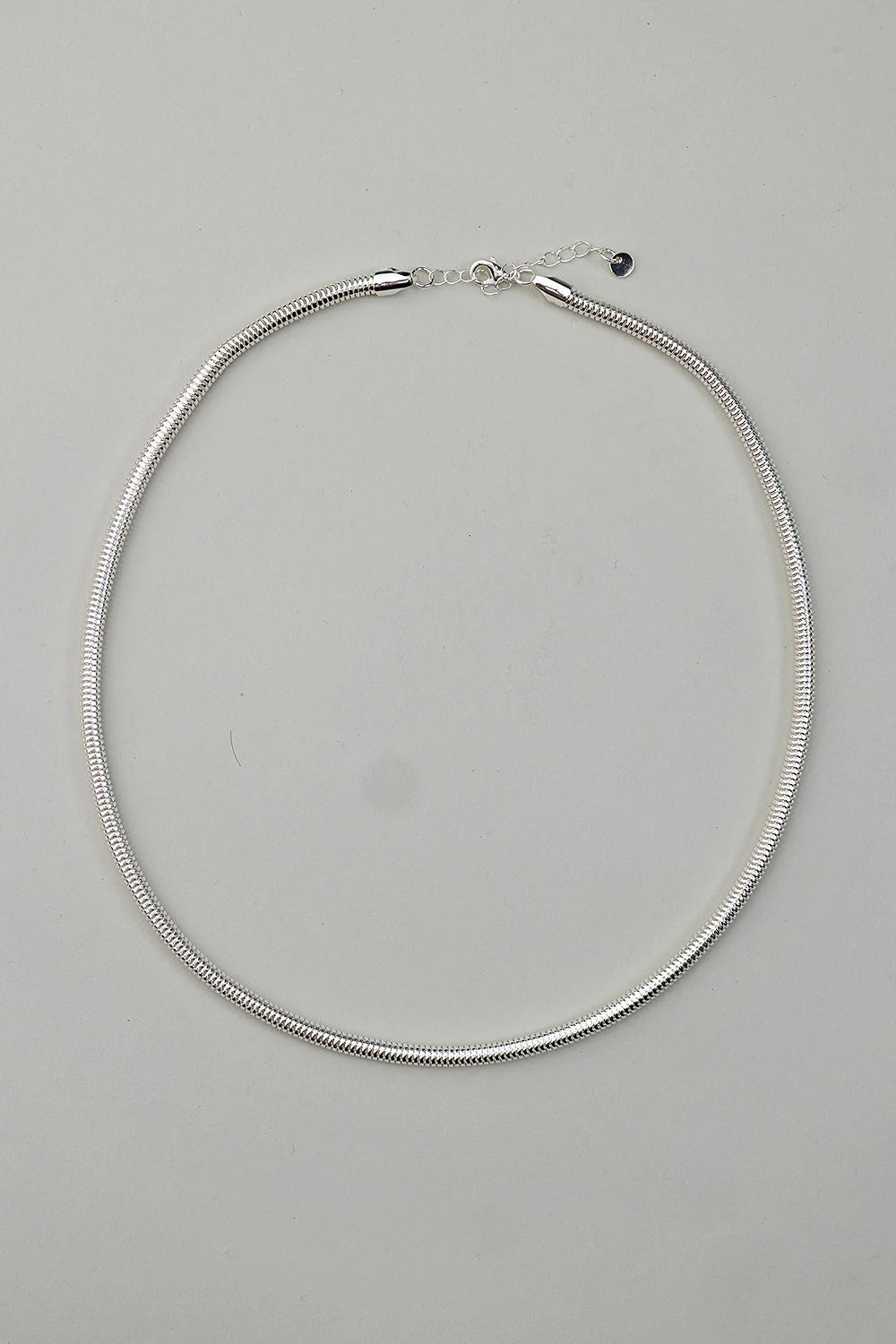 Sahara snake necklace silver