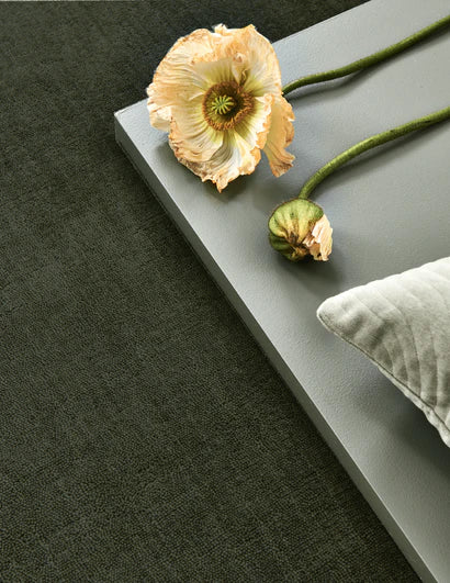 Solid Ullmatta Skogsgrön