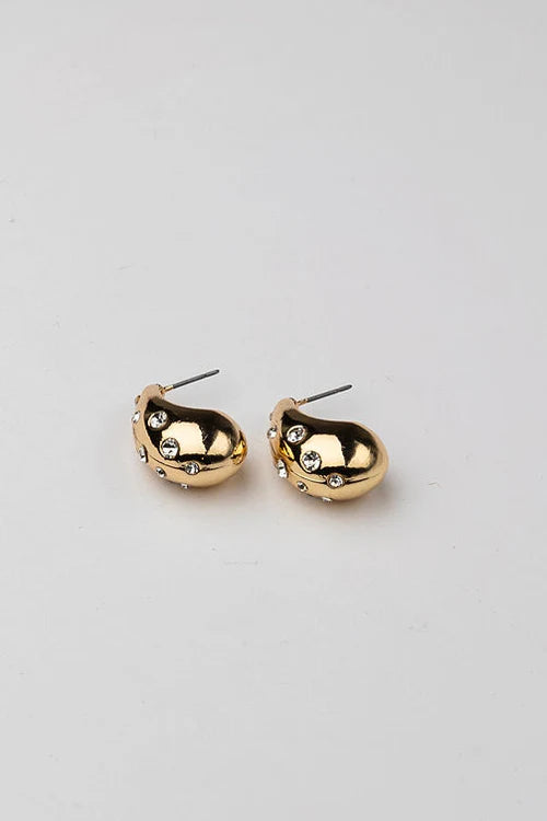 Vivianne drop stone earrings