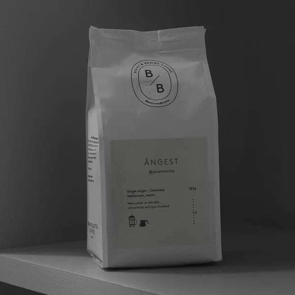 Ångest Kaffe Mellanrost, Malet