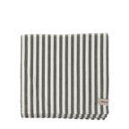 ERNST Duk 145x300 randig grön/vit