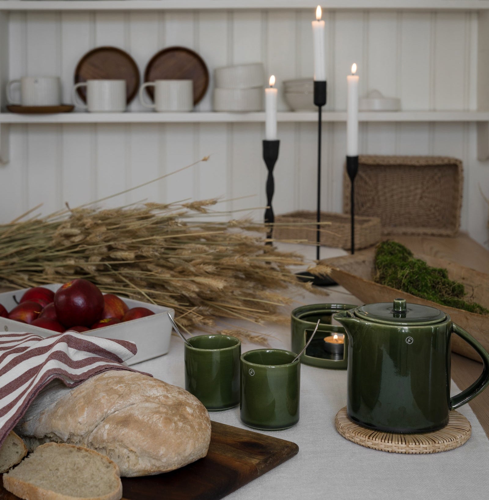 ERNST Mugg utan öra grön